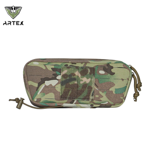 Tactical MOLLE <b>Sunglasses</b> <b>Case</b> with Belt Clip Portable Eyewear Pouch <b>for</b> Outdoor Hiking Cycling Tactical Medical Storage Bag - Product Image 1