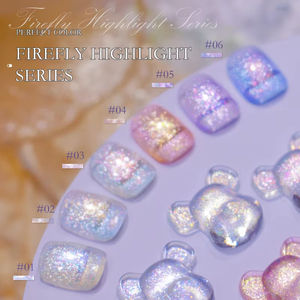 Gel de <span class=keywords><strong>Manicura</strong></span> Transparente Holográfico Personalizado Hema Free, Colorido, Brillante, Efecto Hielo, Gel UV Súper Flash - Product Image 3