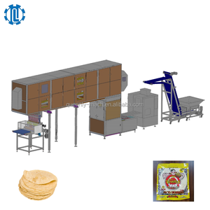 Línea <span class=keywords><strong>de</strong></span> Producción Automática <span class=keywords><strong>de</strong></span> <span class=keywords><strong>Tortillas</strong></span> <span class=keywords><strong>de</strong></span> <span class=keywords><strong>Harina</strong></span>, Equipo <span class=keywords><strong>de</strong></span> Prensado en Caliente con Peso Preciso <span class=keywords><strong>para</strong></span> la Formación <span class=keywords><strong>de</strong></span> Masa, Producción <span class=keywords><strong>para</strong></span> Fábricas <span class=keywords><strong>de</strong></span> Panadería <span class=keywords><strong>de</strong></span> Pita y Tacos - Product Image 1