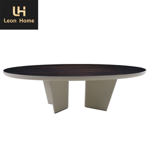 OEM tùy chỉnh kích thước và màu sắc sang trọng bàn ăn đặt bàn ăn hiện đại với 8 chỗ ngồi - Product Image 5