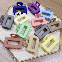 Vente chaude Dames Résine Épingle À Cheveux Coloré Acétate Plaque Papillon Grab Clip Élégant Cheveux Griffes 1 Acheteur
