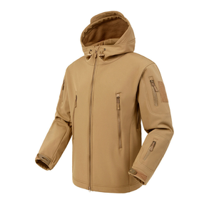 Chaqueta Táctica de Combate HBJ01 en Negro, Gris, Verde, Caqui y Marrón, Impermeable, con Cierre en la Parte Inferior del Brazo, Multibolsillos, de Alta Calidad - Product Image 3