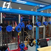 Palans électriques à chaîne métallique HDR de 5 tonnes avec télécommande, vitesse de levage de 8 m/min pour les tâches de levage lourds