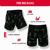 Boxers pour hommes, élastiques, confortables, logo personnalisé sur la taille, OEM ODM, vente en gros, sous-vêtements pour hommes au quotidien