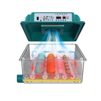 Nouvel incubateur d'œufs entièrement automatique à double alimentation avec plateau à rouleaux pour poulets et canards, contrôle numérique, taux d'éclosion de 85 %