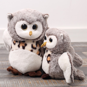 Peluche <span class=keywords><strong>Hibou</strong></span> Super Douce avec Rembourrage en Coton PP, Cadeau d'Anniversaire Adorable pour Enfants, Vente en Gros ODM - Product Image 4