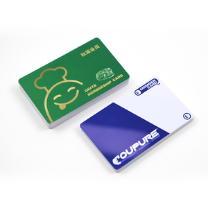 Impression personnalisée en gros de cartes PVC, cartes de visite transparentes de haute qualité, impression spéciale de cartes de visite PVC - Product Image 1