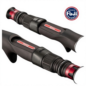 คันเบ็ดตกปลาทะเล Kenaier Wholesale Custom Carbon Fiber 2.05ม. 176กรัม  Fuji Guides แบบ Medium Slow สำหรับตก<span class=keywords><strong>ปลา</strong></span>สนัปเปอร์ <span class=keywords><strong>ปลา</strong></span>ฉลาม สำหรับนักตกปลาบนเรือ - Product Image 2