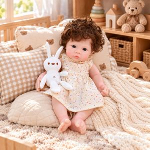 Muñeca <span class=keywords><strong>reborn</strong></span> <span class=keywords><strong>de</strong></span> silicona sólida <span class=keywords><strong>de</strong></span> 16 pulgadas, con boca abrible, bebé realista suave y elástico, muñeca <span class=keywords><strong>de</strong></span> silicona integral. - Product Image 5