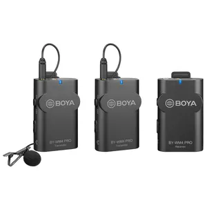 BOYA BY-WM4 2,4G беспроводной микрофон для смартфонов и цифровых зеркальных фотоаппаратов