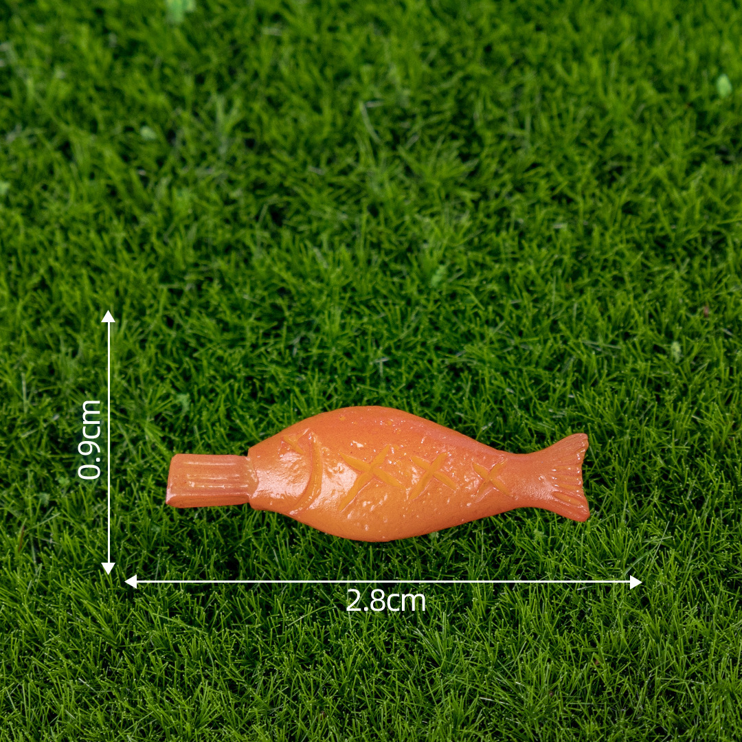 coloré 7.Poisson grillé avec des bâtonnets