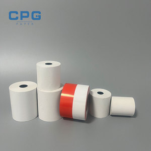 Papier de reçu de point de vente de qualité stable pour la réception d'hôtel 57x40mm 55gsm sans BPA revêtement uniforme papier de reçu de point de vente - Product Image 1