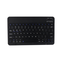 Wiederauf ladbare drahtlose 2,4-GHz-Tastatur Ultra dünne tragbare drahtlose Tastatur für PC-Desktop-Computer-Notebook