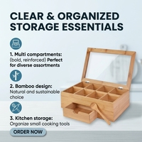 Boîte cadeau en bois avec logo personnalisé, couvercle transparent, boîte de rangement en bois, emballage OEM, présentoir pour la vente au détail et les coffrets cadeaux