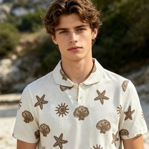 Camisas casuales de lino bordadas, camisa de lino para hombre, manga corta, lino o algodón puro, camisas de buena calidad para hombre - Product Image 2