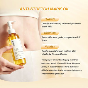 Huile <span class=keywords><strong>anti</strong></span>-vergetures personnalisée Power Factory, huile de graines de jojoba biologique, stimule la synthèse du collagène rapidement, raffermit la peau - Product Image 3