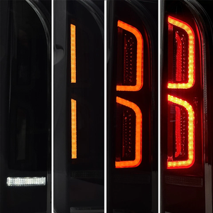 Lampu Belakang LED 12V Baru untuk <span class=keywords><strong>Toyota</strong></span> Hiace 2005-2018 dengan Lampu DRL, Rem, Mundur, dan Lampu Kabut - Product Image 3