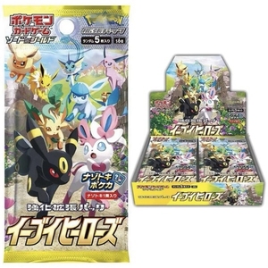 Boîte de boosters Pokémon S6a Eevee Heroes Eeveelution, extension japonaise Sword Shield avec cartes Shiny et SAR pour collectionneurs - Product Image 4