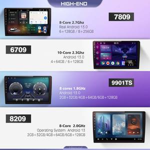 Autoradio de tableau de bord 7,9 pouces avec lecteur intégré, GPS, CarPlay sans fil, Android Auto, <span class=keywords><strong>WiFi</strong></span>, Bluetooth - Product Image 6