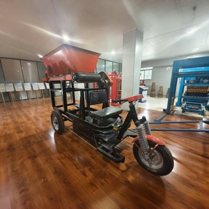 Nhỏ hoàn toàn tự động ép thủy lực Máy làm gạch 220V Interlock Khối Máy làm xi măng nguyên liệu công suất cao - Product Image 4