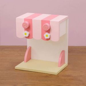 Cadeaux d'anniversaire pour filles et garçons de 3, 4 et 5 ans, accessoires de machine à café en bois pour enfants, jeu d'imitation - Product Image 3
