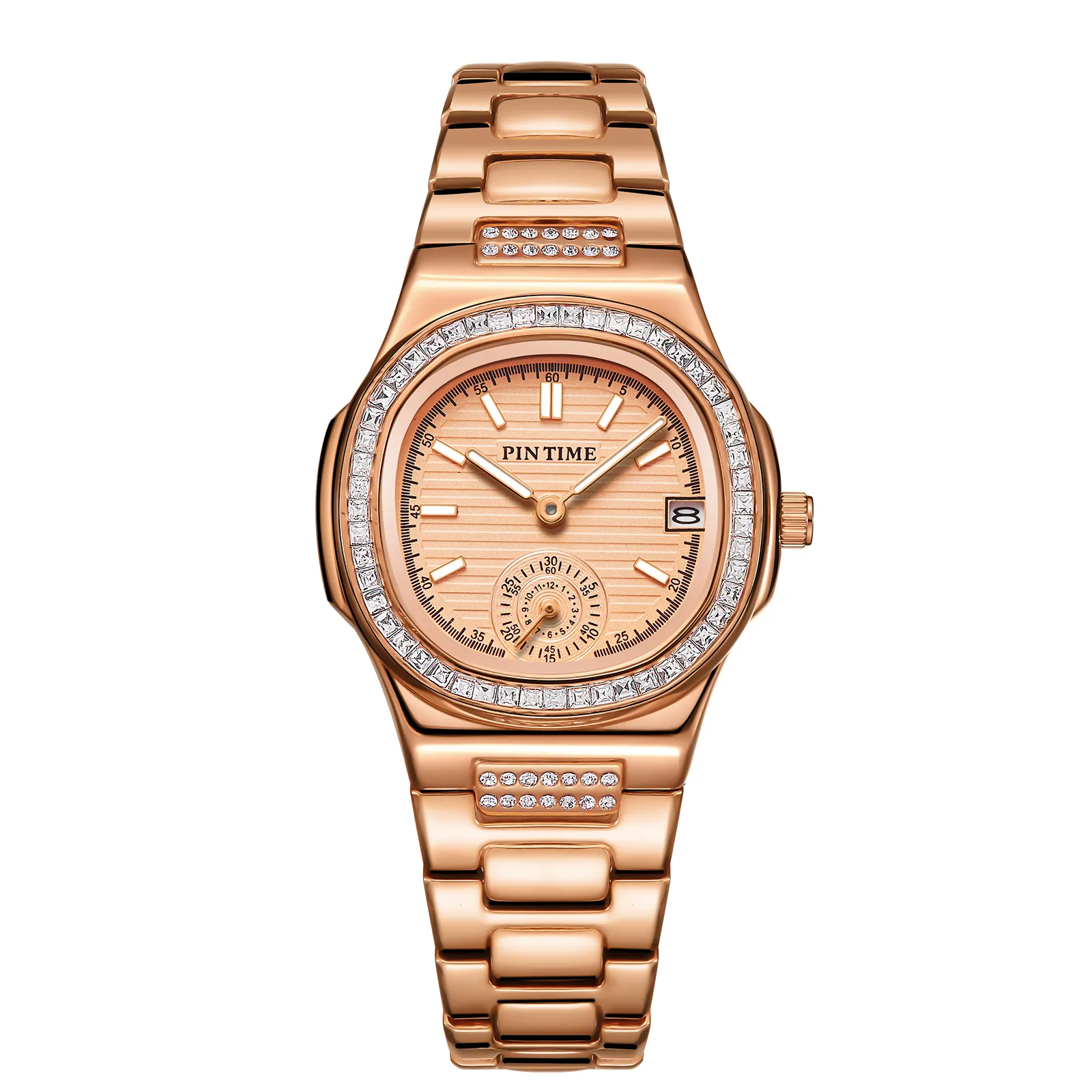 Diamond Luxurious Design Ladies Quartz Watch Fashionable Women's Wrist Watch Support Customized Delicate Women's Watch