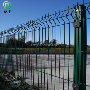 Panneau de clôture courbé galvanisé et thermolaqué, clôture de sécurité en treillis métallique 3D pour usine et <span class=keywords><strong>communauté</strong></span> - Product Image 5