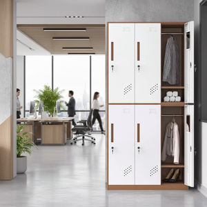 <span class=keywords><strong>ตู้</strong></span>เก็บเสื้อผ้าเหล็กอเนกประสงค์แบบแขวน, <span class=keywords><strong>ตู้</strong></span>เสื้อผ้าโลหะแบบตั้งพื้นสำหรับพื้นที่หลากหลาย - Product Image 4