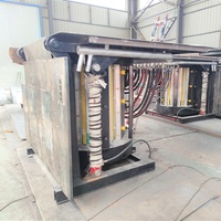 Four de fusion à induction en acier 5T pour la fabrication de billettes