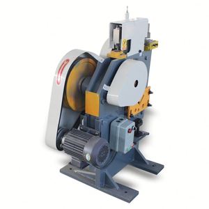 Máquina Punzonadora y Cortadora Eléctrica Multifunción (Ironworker) para Perfiles Angulares y Acero de Canal, Alta Productividad, 380V 2.2KW - Product Image 2