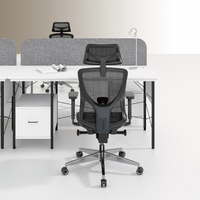 WESOME Vente en gros Mobilier de bureau à hauteur réglable Chaise d'invité en maille pour visiteurs de conférence de direction