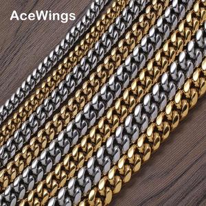 8Mm 10mm12mm14mm Men's Stainless Steel Round Grinding Color Retaining Cuban Necklace Tanjing Fashion Lijing Necklace - Product Image 4