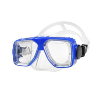Nouvelles lunettes de natation à grande monture pour adultes, masque de plongée en silicone pour la mer, la plongée libre, la plongée avec tuba, la pêche sous-marine, masque de plongée professionnel