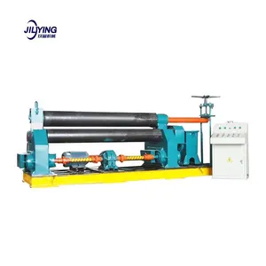 J&Y high speed steel plate bender 4 rollers plate rolling machine with cnc power