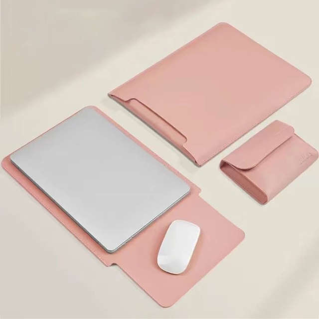 Custom 13 14'' 15 16Inch Thickened PU Leather Laptop Bags Protective Laptop Sleeve Case Inner Bag Notebook Computer Cover