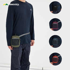 Reecozy Sac bandoulière compact unisexe en nylon avec fermeture éclair pour téléphone portable <span class=keywords><strong>et</strong></span> accessoires de vélo, idéal pour les trajets quotidiens en extérieur - Product Image 3