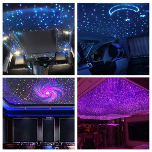 Kit de <span class=keywords><strong>plafond</strong></span> en étoile optique 72 v dc 12v 18W RGBW, avec effet pivotant scintillant à 360 °, avec contrôleur RF - Product Image 6