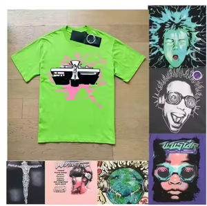 T-shirt décontracté unisexe à manches courtes, imprimé vintage Hell, style identique, coupe ample, 260 <span class=keywords><strong>g</strong></span>, T-shirt <span class=keywords><strong>Star</strong></span> - Product Image 3