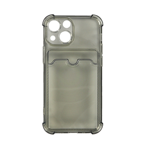 1.5MM TPU precisione foro chiaro titolare della carta nuovo portafoglio cassa del telefono per <span class=keywords><strong>iPhone</strong></span> <span class=keywords><strong>13</strong></span> <span class=keywords><strong>Mini</strong></span>/<span class=keywords><strong>13</strong></span> pro max copertura trasparente del paraurti - Product Image 6