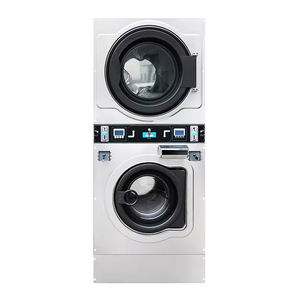 Lavadora ALANNA de alta calidad de 12kg 15kg 20Kg con secadora <span class=keywords><strong>para</strong></span> <span class=keywords><strong>lavandería</strong></span> de negocios, lavadora comercial que funciona con monedas - Product Image 6