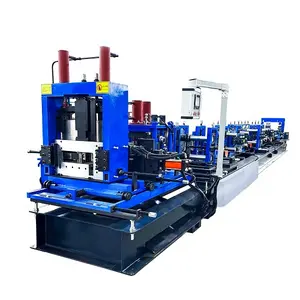 Automatic steel C&Z&U section shape purlin roll forming machine can change shape at will