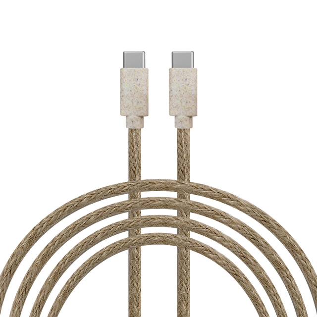 Wholesale Braided Hemp Rope 5A Type c Usb Data Cable Fast Charging Pd 100w Cable