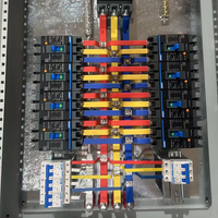 Armoire de distribution électrique industrielle haut de gamme assemblée, panneau de commande basse tension, appareillage complet