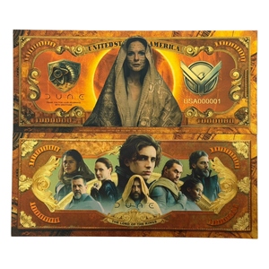 Billets de banque du film Dune 2026 America 9 Models, plaqués or 24 carats, pour cadeaux - Product Image 2