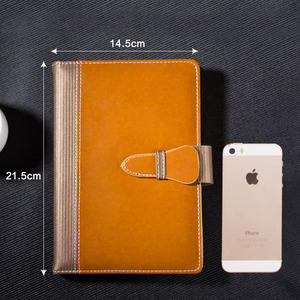 Business College Tùy Chỉnh Logo Máy Tính Xách Tay Bìa Cứng Uptodate Mua Da Điều Hành Bán Buôn Nhà Quy Hoạch Với Khóa Đóng Cửa - Product Image 5