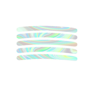Pegatinas Reflectantes para Ruedas, Tiras de Plástico ABS Impermeables para Coche, Motocicleta, Bicicleta, Conducción Nocturna - Product Image 1