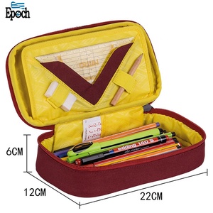 Wholesale promotional fashion casual pencil box for student