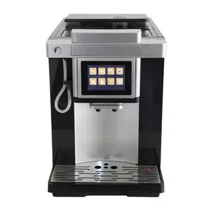 Espresso Koffiezetapparaat Multi Functie Met Melk Schuim Auto Volume Verstelbare Koffie Machine Met Koffiemolen