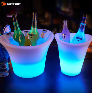 Ember Es LED Isi Ulang Terlaris Tahan Air Lampu RGB Oranye Ungu untuk Pesta Klub Malam - Product Image 6