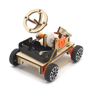 OKYN-G5482 elektronische DIY Battlefield Radar Fahrzeug DIY Radar Auto STEM Kit - Product Image 1